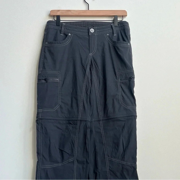Kuhl Womens 4 Kliffside Softshell Convertible Cargo Pants 2 Shorts Outdoor nylon - Picture 5 of 16